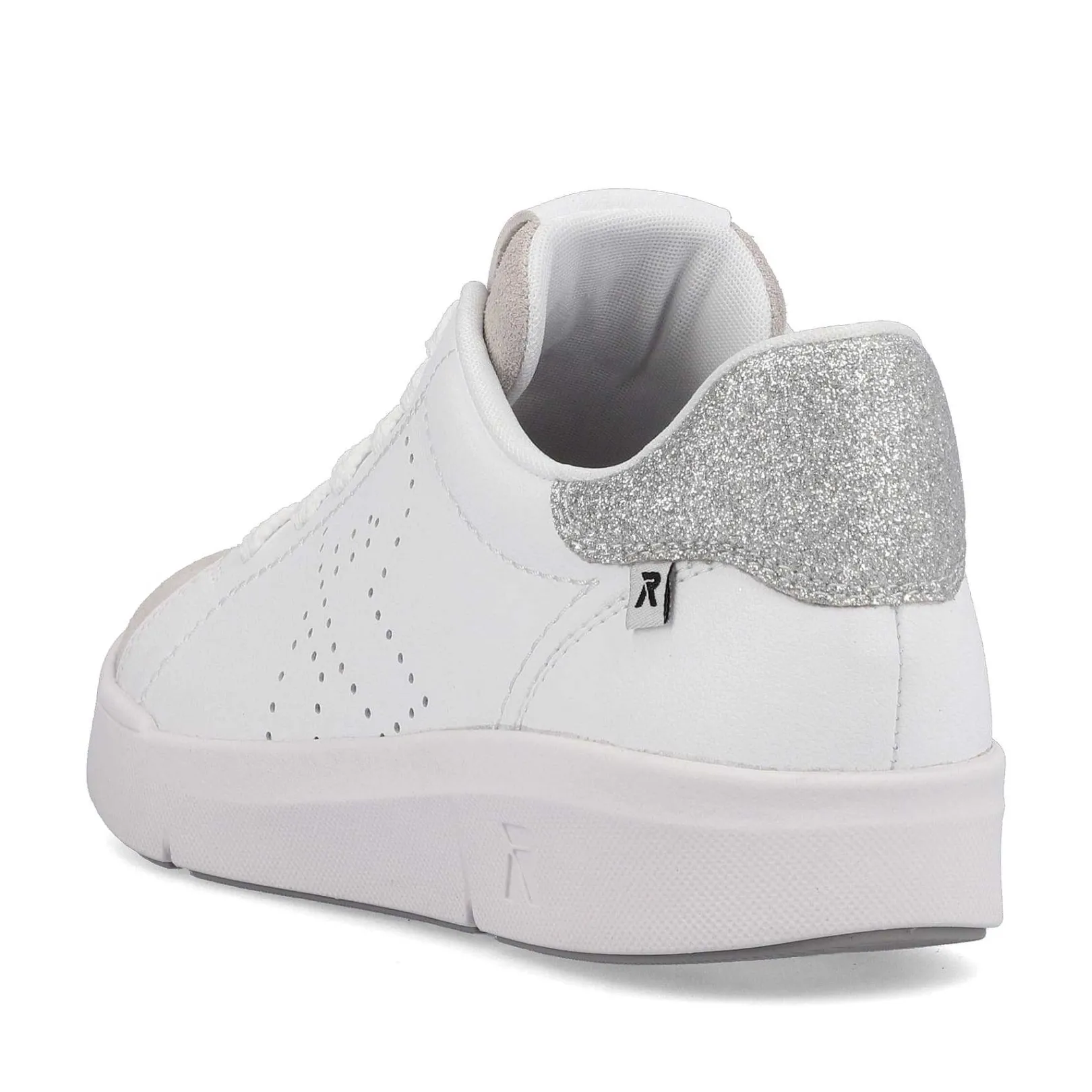Best Women'S Sneaker Low Swan-White Beige Ladies Sneakers