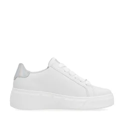 Online Women'S Sneaker Low Clear White Ladies Sneakers