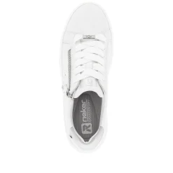 Online Women'S Sneaker Low Clear White Ladies Sneakers