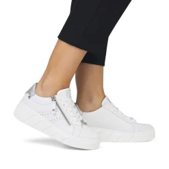Online Women'S Sneaker Low Clear White Ladies Sneakers