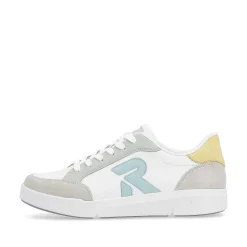 Hot Women'S Sneaker Low Snow-White Dusty-Grey Ladies Sneakers