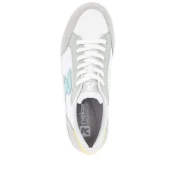 Hot Women'S Sneaker Low Snow-White Dusty-Grey Ladies Sneakers