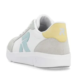 Hot Women'S Sneaker Low Snow-White Dusty-Grey Ladies Sneakers