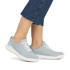 Outlet Women'S Sneaker Low Steel Blue Ladies Sneakers