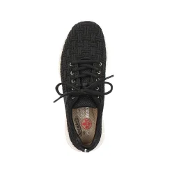 Discount Women'S Sneaker Low Deep Black Ladies Sneakers