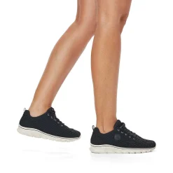 Discount Women'S Sneaker Low Deep Black Ladies Sneakers
