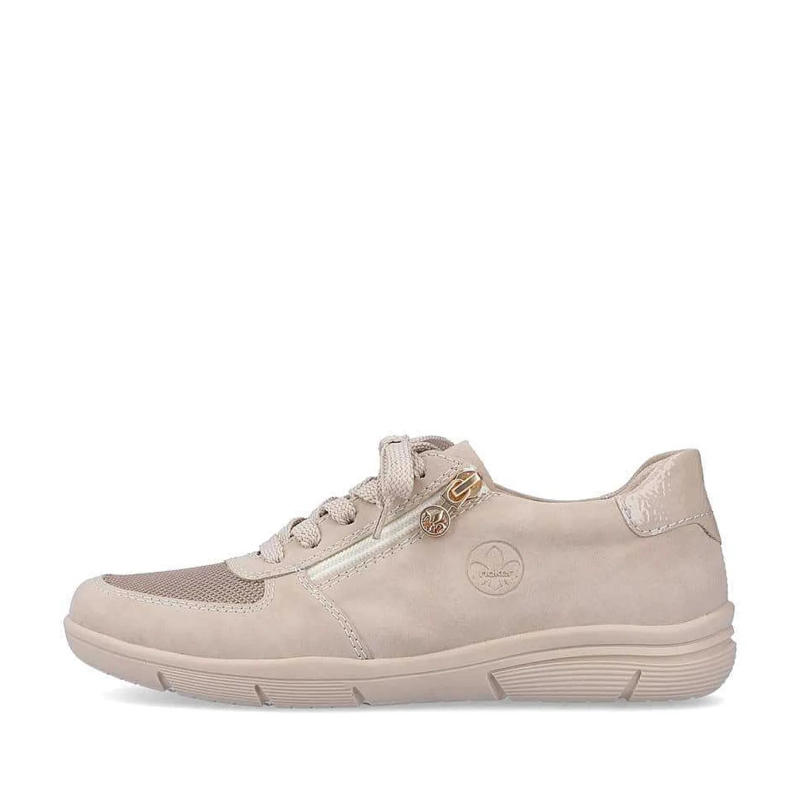 Women'S Sneaker Low Cream Beige Ladies Sneakers