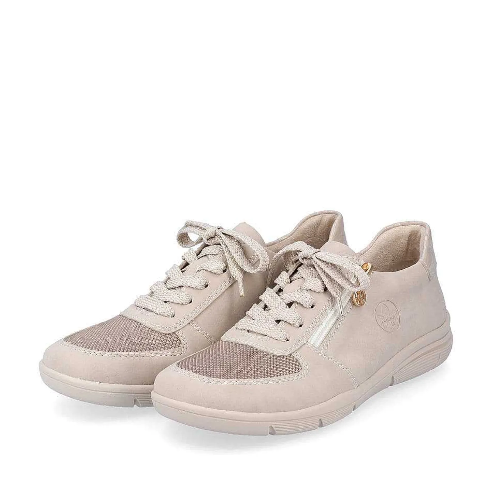 Women'S Sneaker Low Cream Beige Ladies Sneakers