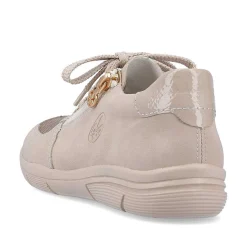 Women'S Sneaker Low Cream Beige Ladies Sneakers