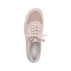 Women'S Sneaker Low Cream Beige Ladies Sneakers