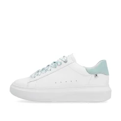 Outlet Women'S Sneaker Low Clear-White Ice-Blue Ladies Sneakers