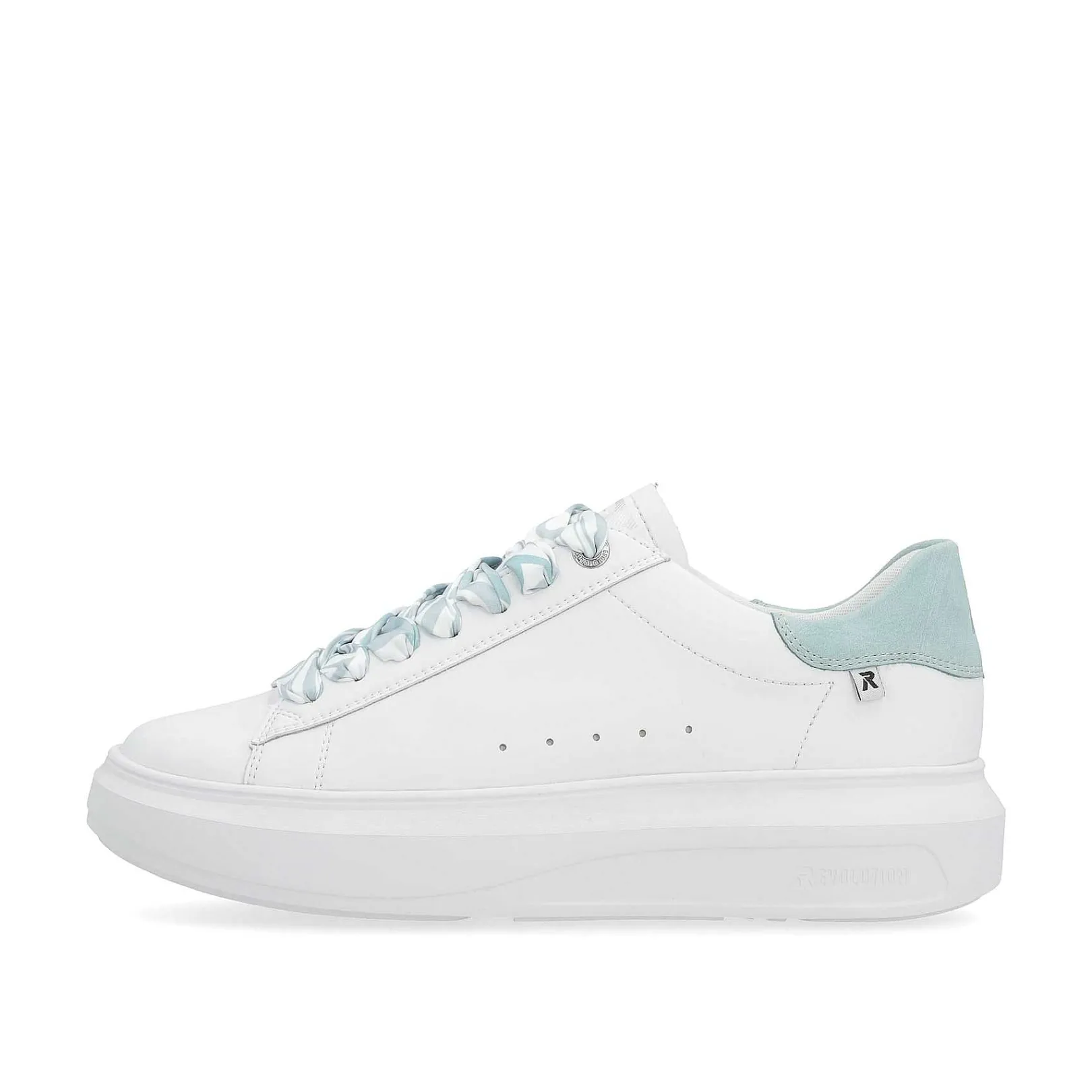 Outlet Women'S Sneaker Low Clear-White Ice-Blue Ladies Sneakers