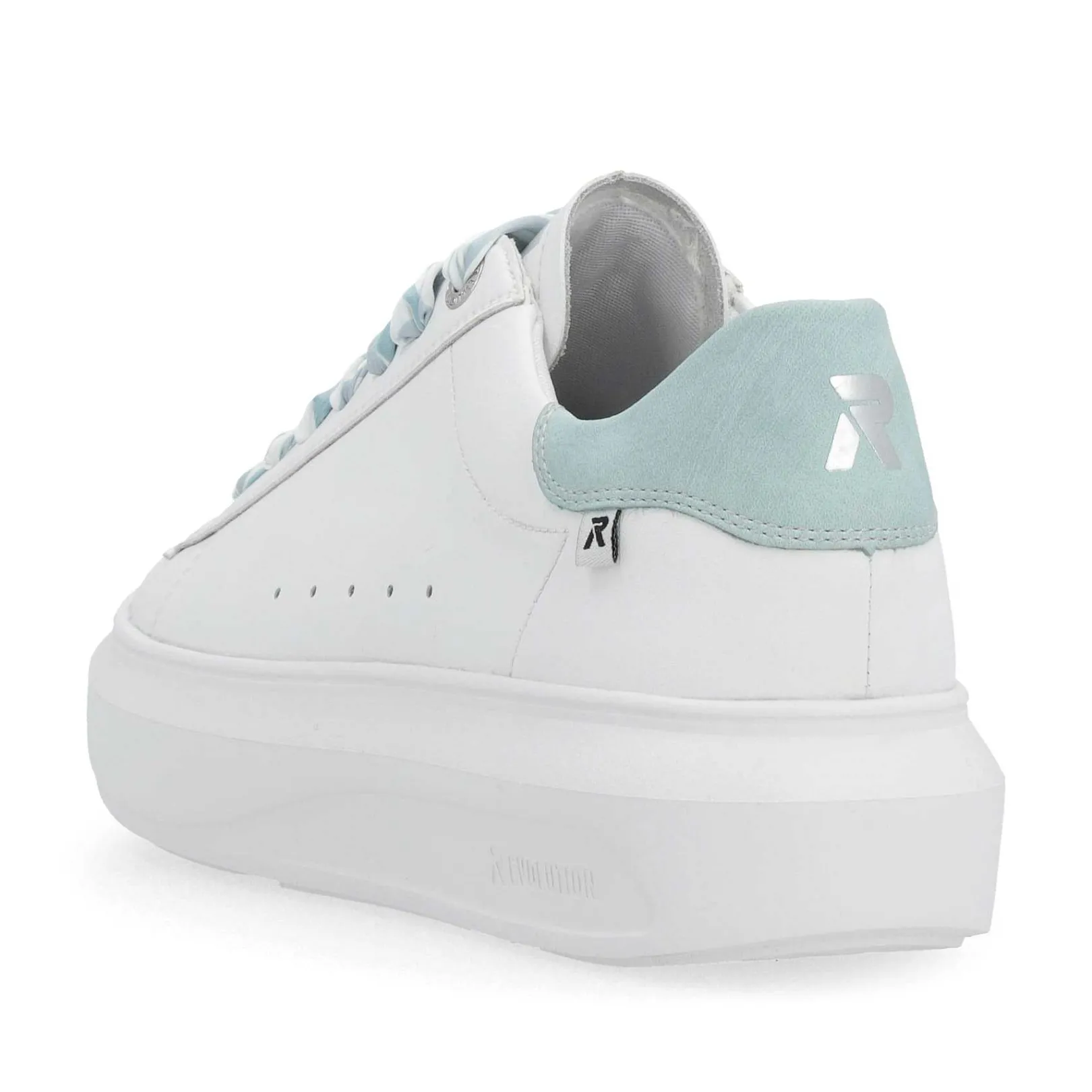 Outlet Women'S Sneaker Low Clear-White Ice-Blue Ladies Sneakers
