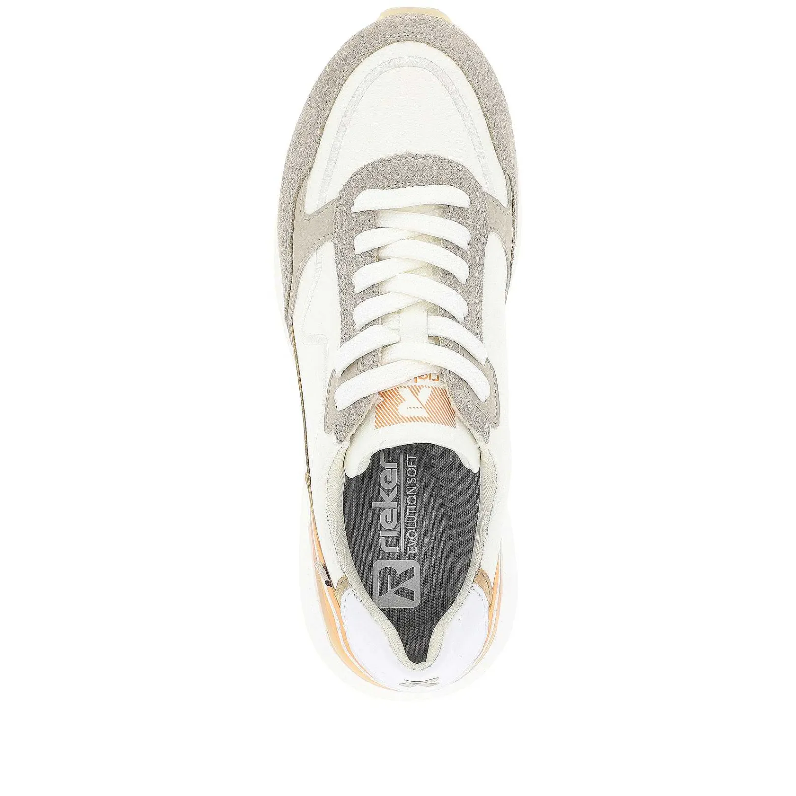 Outlet Women'S Sneaker Low Creamy-White Clay-Beige Ladies Sneakers
