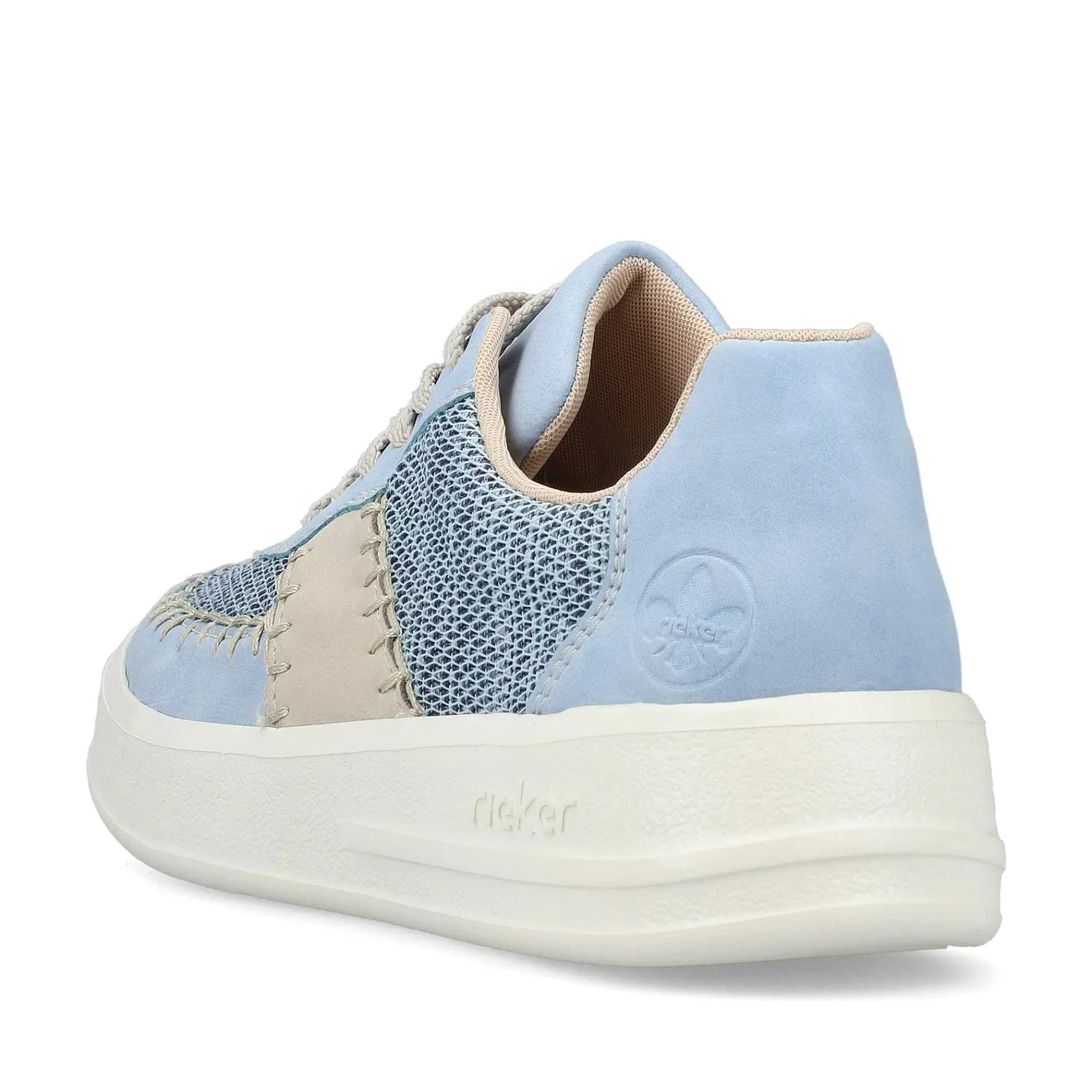 Discount Women'S Sneaker Low Light Blue Ladies Colorful Styles