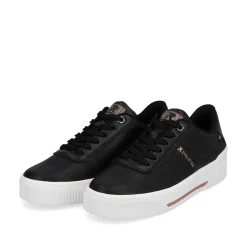 Outlet Women'S Sneaker Low Night Black Ladies Sneakers