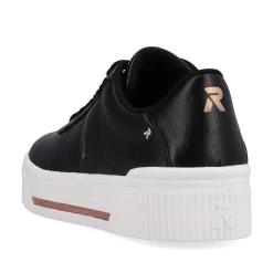 Outlet Women'S Sneaker Low Night Black Ladies Sneakers