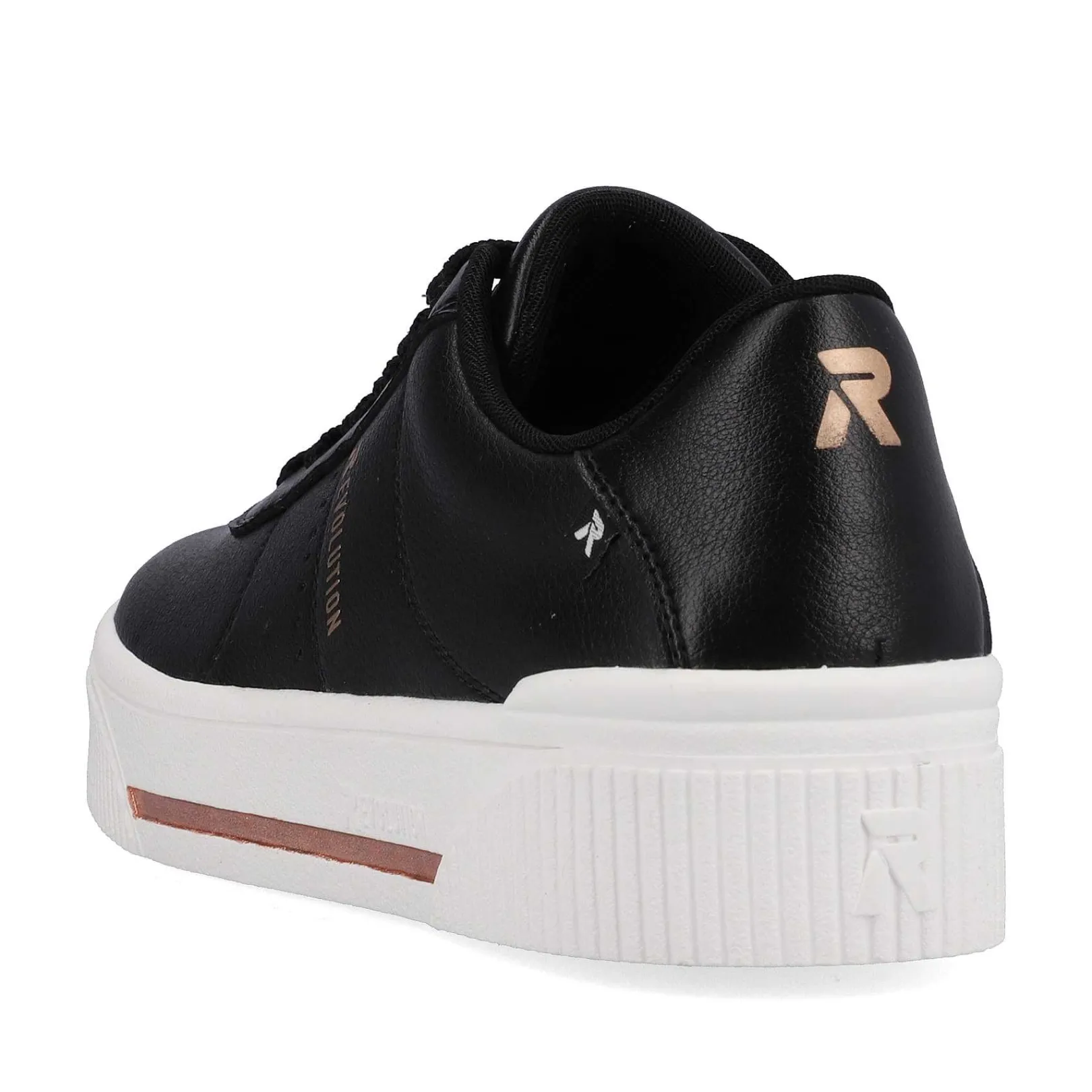 Outlet Women'S Sneaker Low Night Black Ladies Sneakers