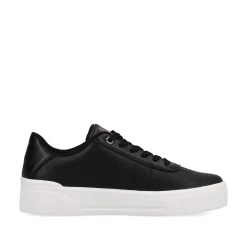 Outlet Women'S Sneaker Low Night Black Ladies Sneakers