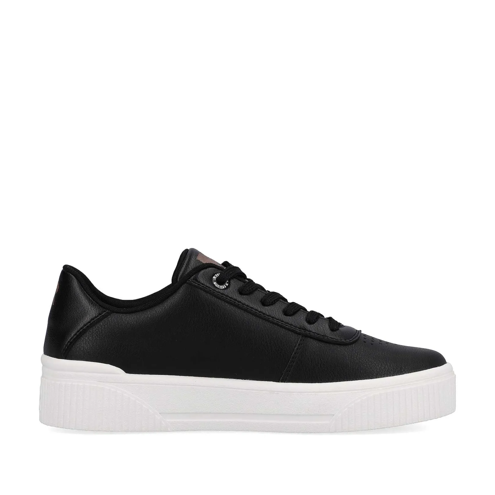 Outlet Women'S Sneaker Low Night Black Ladies Sneakers