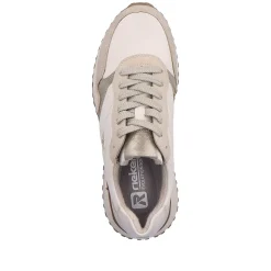 Sale Women'S Sneaker Low Cream-Beige Snow Ladies Sneakers