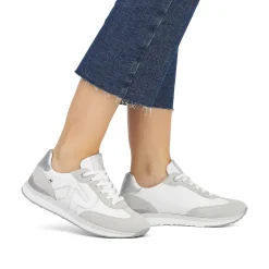 Outlet Women'S Sneaker Low Pearl-White Clay-Beige Ladies Sneakers