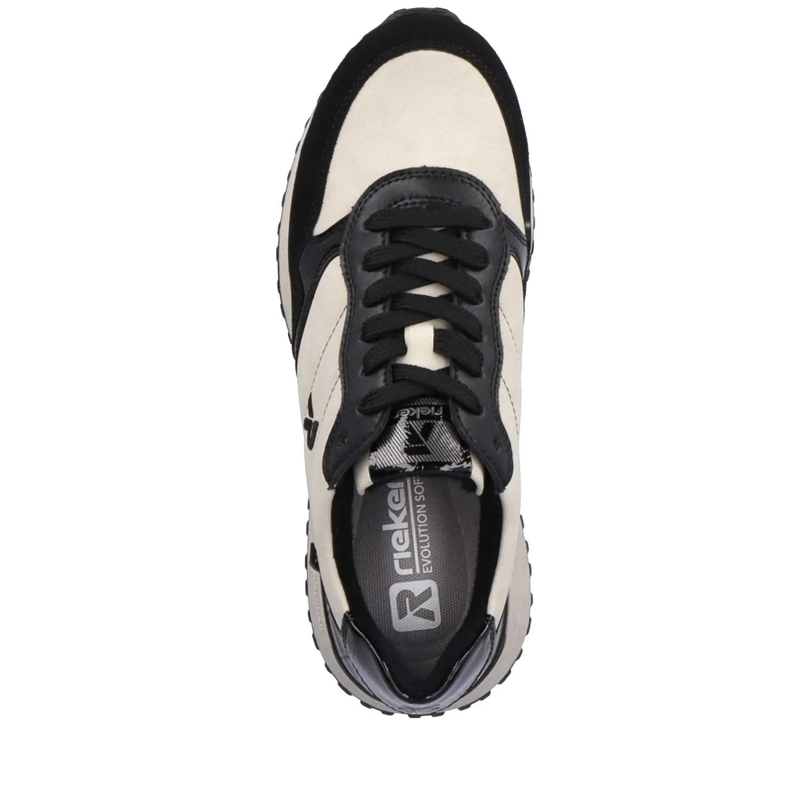 Sale Women'S Sneaker Low Linen Graphite Ladies Sneakers