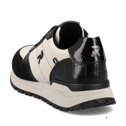 Sale Women'S Sneaker Low Linen Graphite Ladies Sneakers