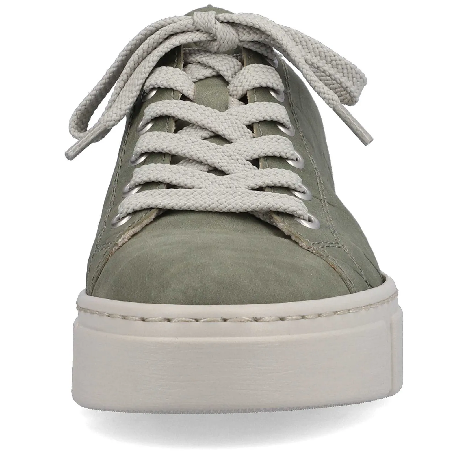Best Women'S Sneaker Low Olive Green-Sand Beige Ladies Sneakers