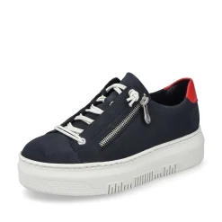 Online Women'S Sneaker Low Steel Blue Ladies Sneakers