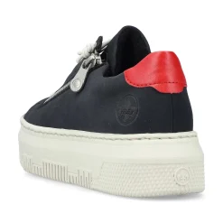 Online Women'S Sneaker Low Steel Blue Ladies Sneakers