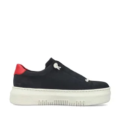 Online Women'S Sneaker Low Steel Blue Ladies Sneakers