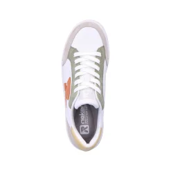 Hot Women'S Sneaker Low Swan-White Arctic-Grey Ladies Sneakers