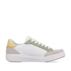 Hot Women'S Sneaker Low Swan-White Arctic-Grey Ladies Sneakers