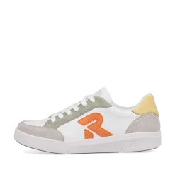 Hot Women'S Sneaker Low Swan-White Arctic-Grey Ladies Sneakers