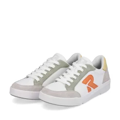Hot Women'S Sneaker Low Swan-White Arctic-Grey Ladies Sneakers