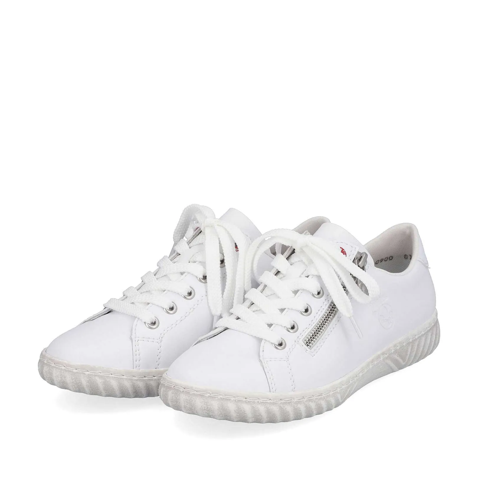 Hot Women'S Sneaker Low Pure White Ladies Sneakers