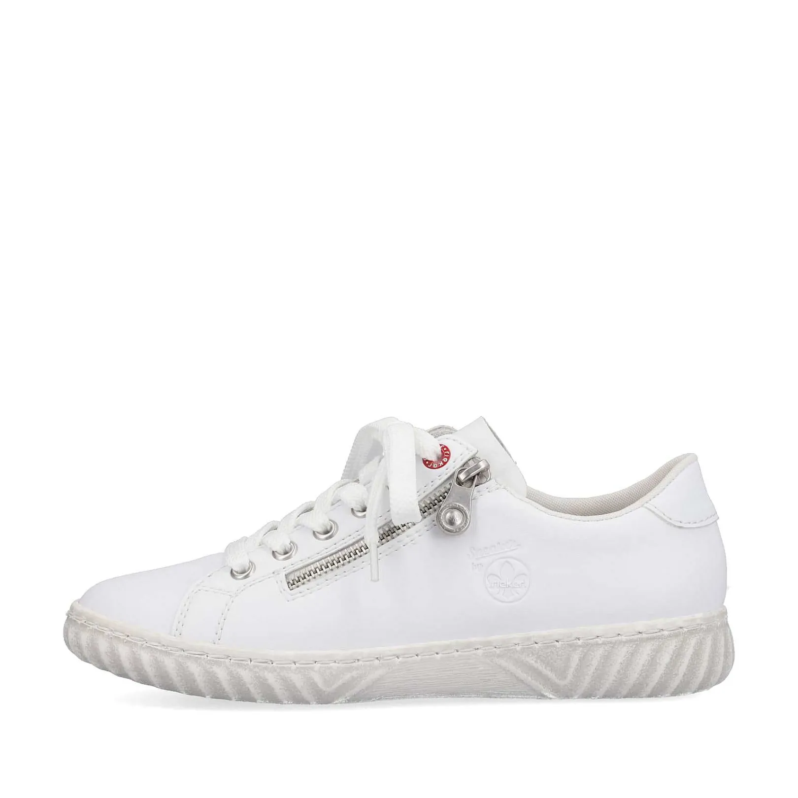 Hot Women'S Sneaker Low Pure White Ladies Sneakers