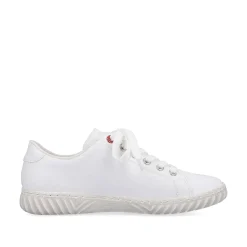 Hot Women'S Sneaker Low Pure White Ladies Sneakers