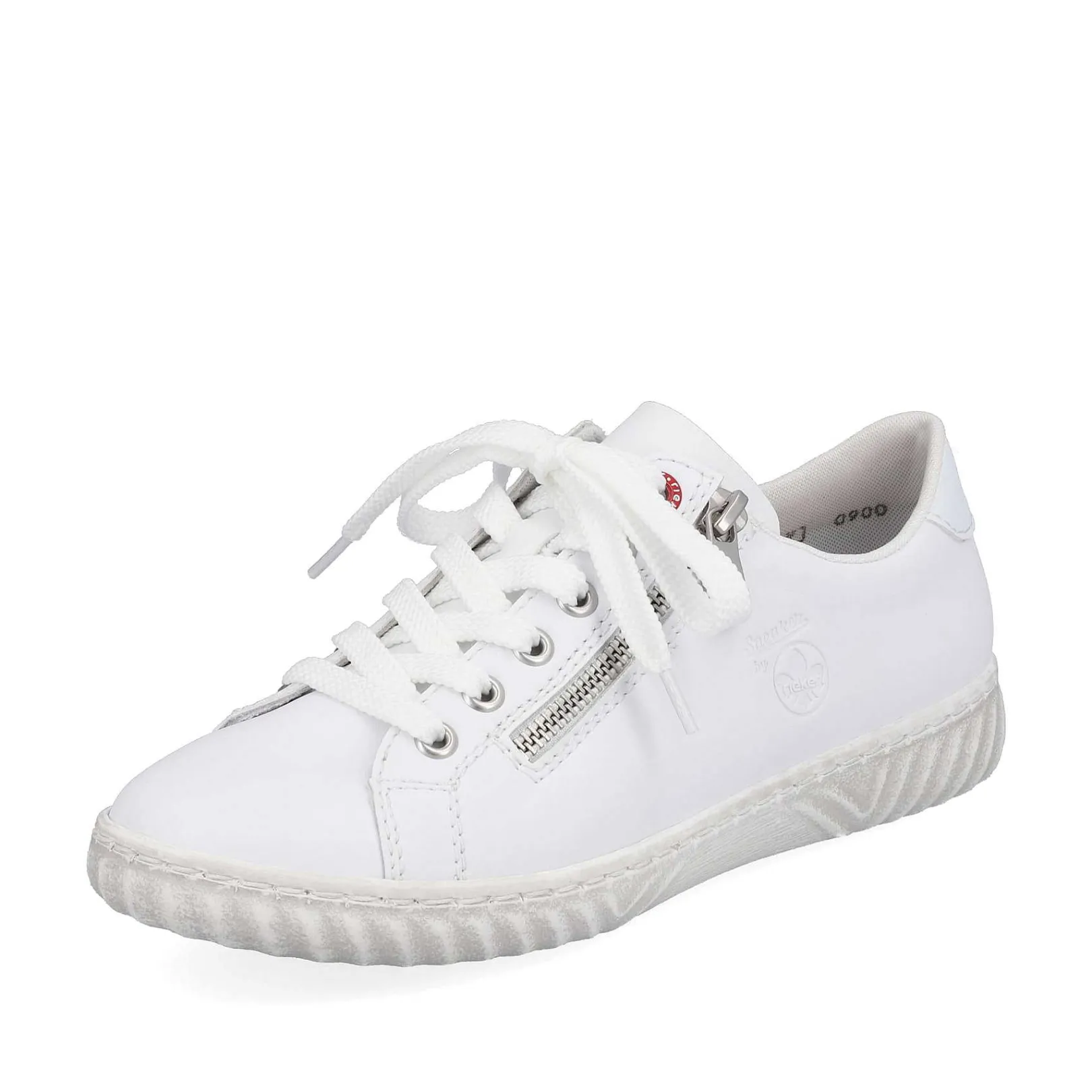 Hot Women'S Sneaker Low Pure White Ladies Sneakers