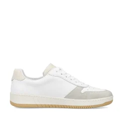 Online Women'S Sneaker Low Swan White Ladies Sneakers
