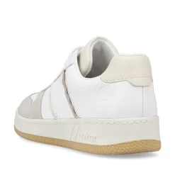 Online Women'S Sneaker Low Swan White Ladies Sneakers