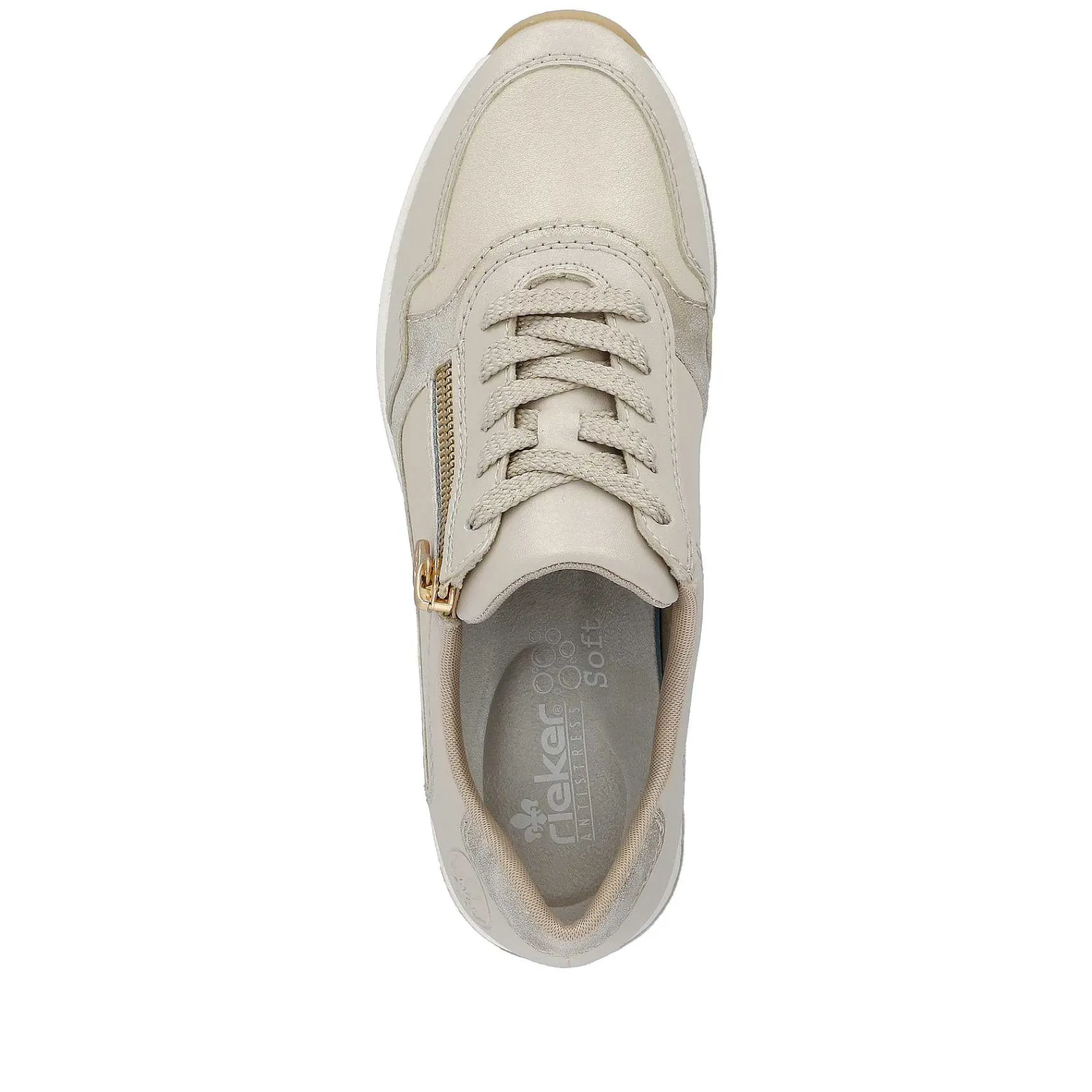 Women'S Sneaker Low Light Beige Ladies Sneakers
