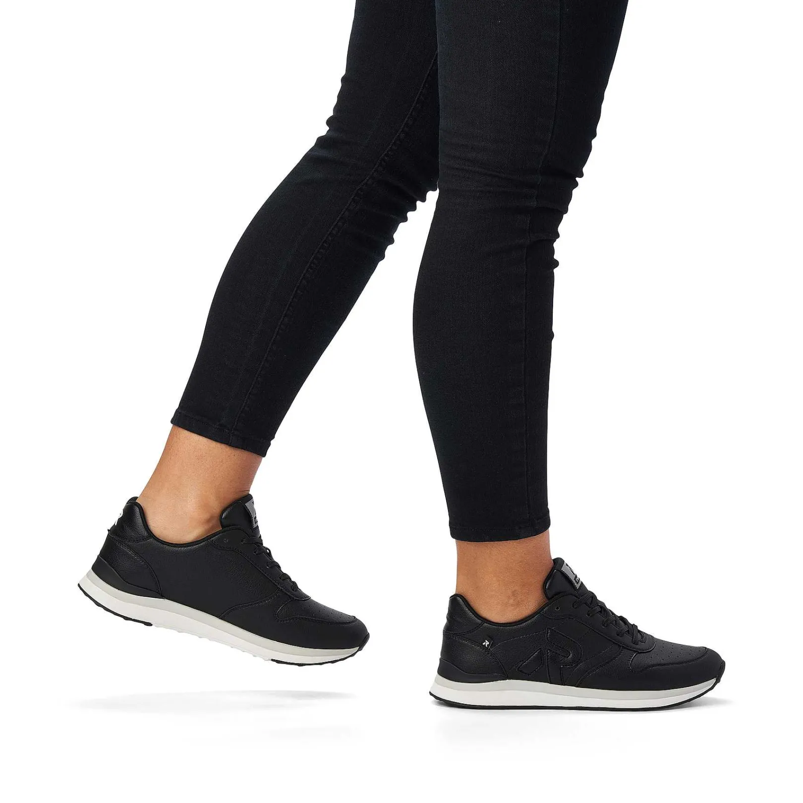 Women'S Sneaker Low Night Black Ladies Sneakers