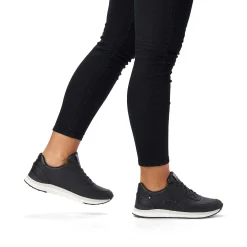 Women'S Sneaker Low Night Black Ladies Sneakers