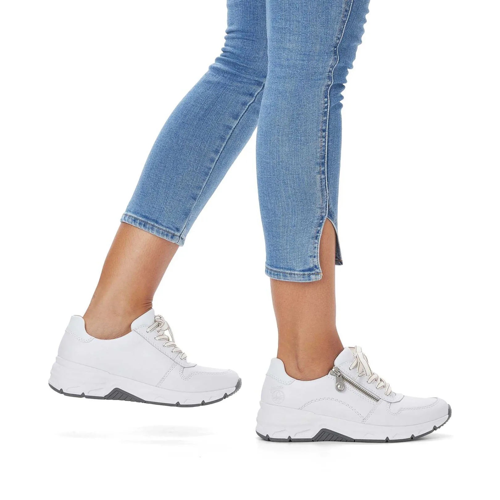 Discount Women'S Sneaker Low Crystal White Ladies Sneakers