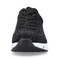 Best Women'S Sneaker Low Deep Black Ladies Vegan