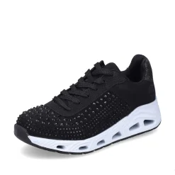 Best Women'S Sneaker Low Deep Black Ladies Vegan
