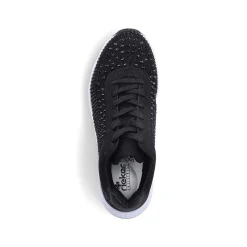 Best Women'S Sneaker Low Deep Black Ladies Vegan