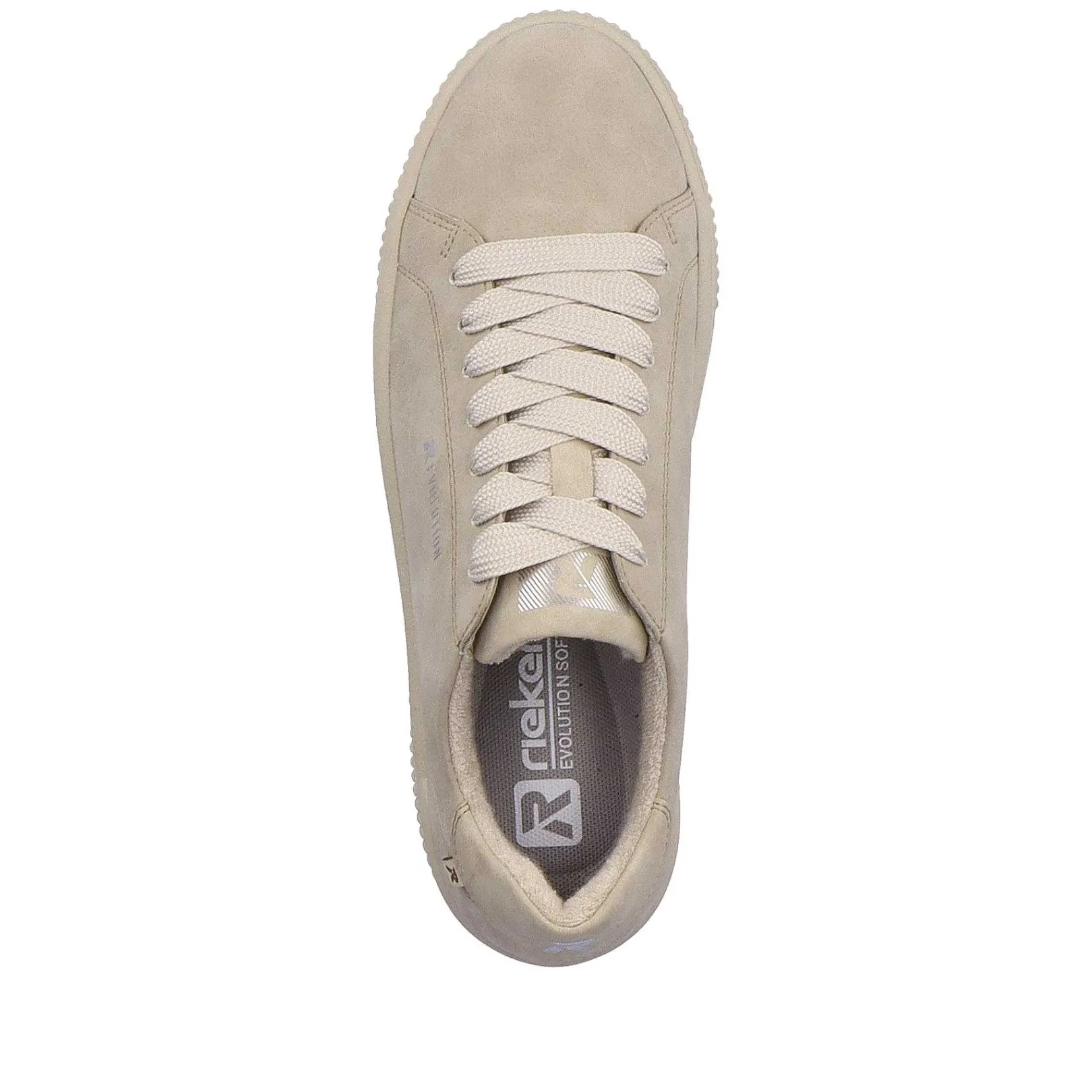 Clearance Women'S Sneaker Low Cream Beige Ladies Sneakers